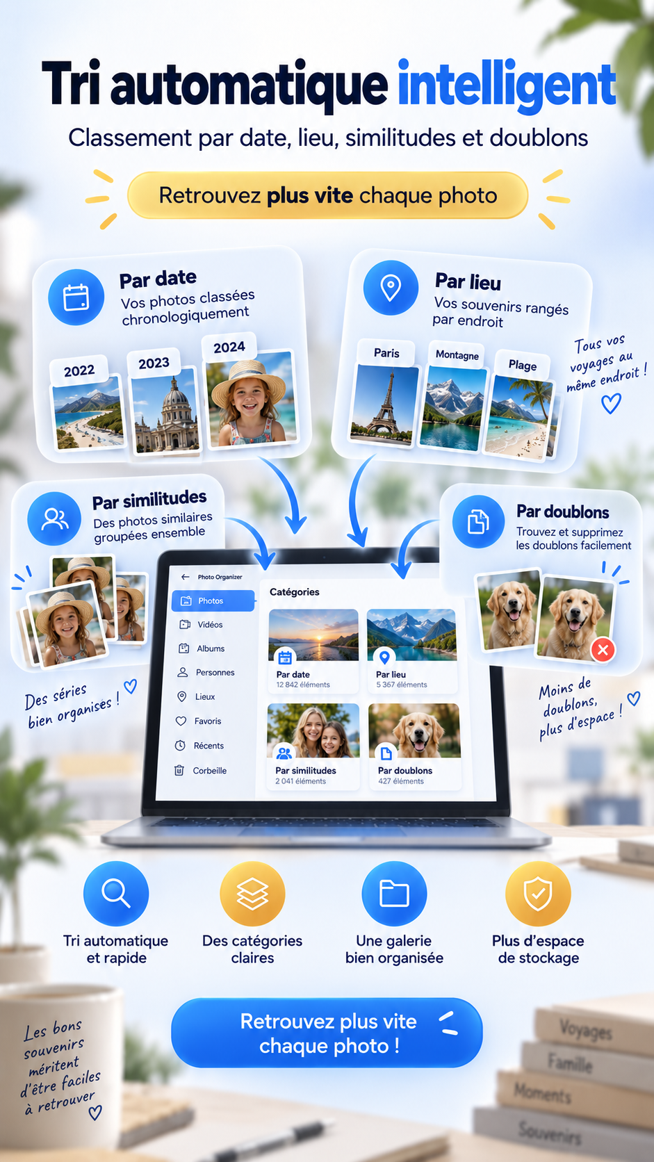 Tri dans Photo Organizer